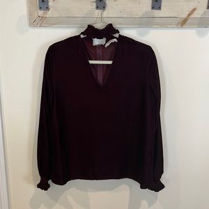 Bailey 44 velvet top